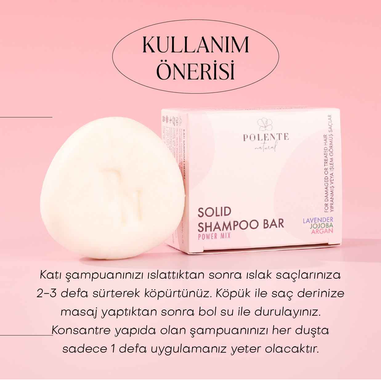 Onarıcı-Besleyici Katı Şampuan/ Yıpranmış-İşlem Görmüş Saçlar (110 gr)