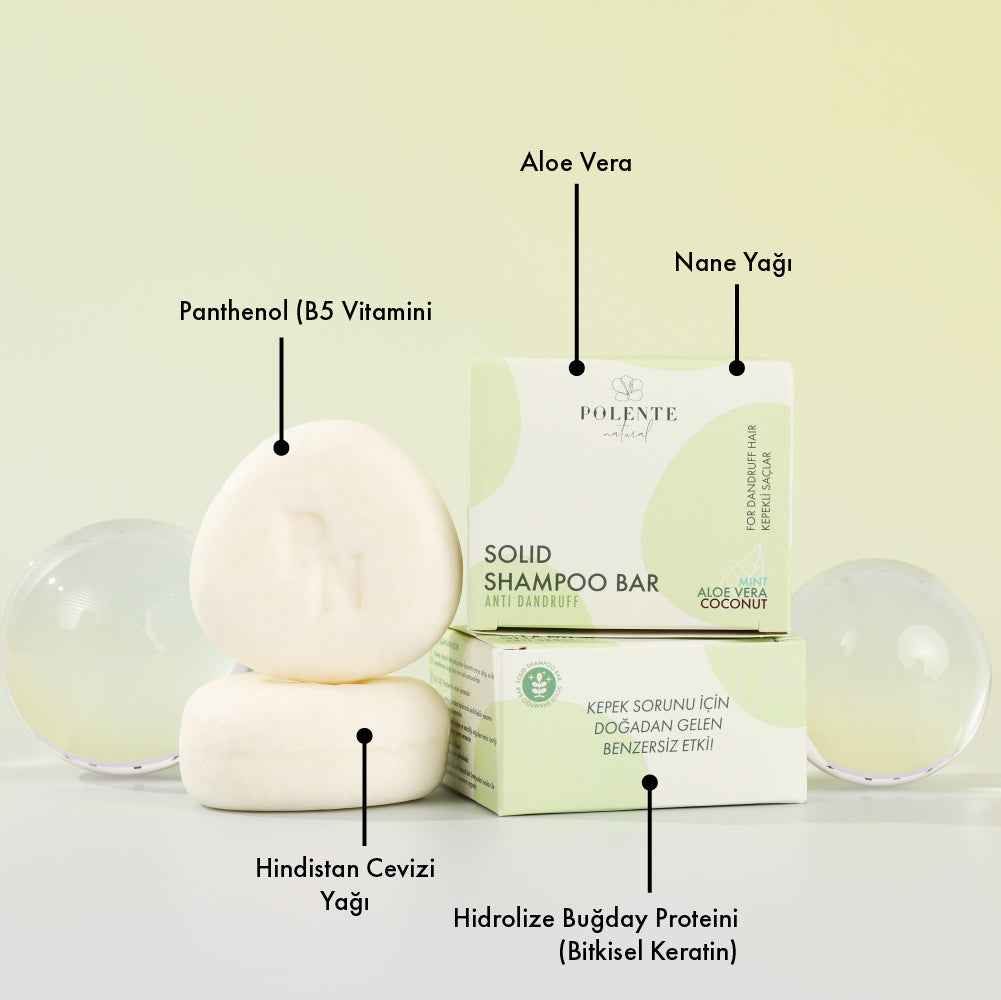 Rahatlatıcı Katı Şampuan / Kepek Karşıtı (110 gr)