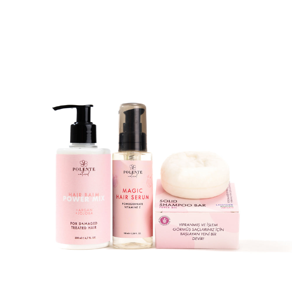 Yıpranmış Saçlar İçin Süper Bakım Seti