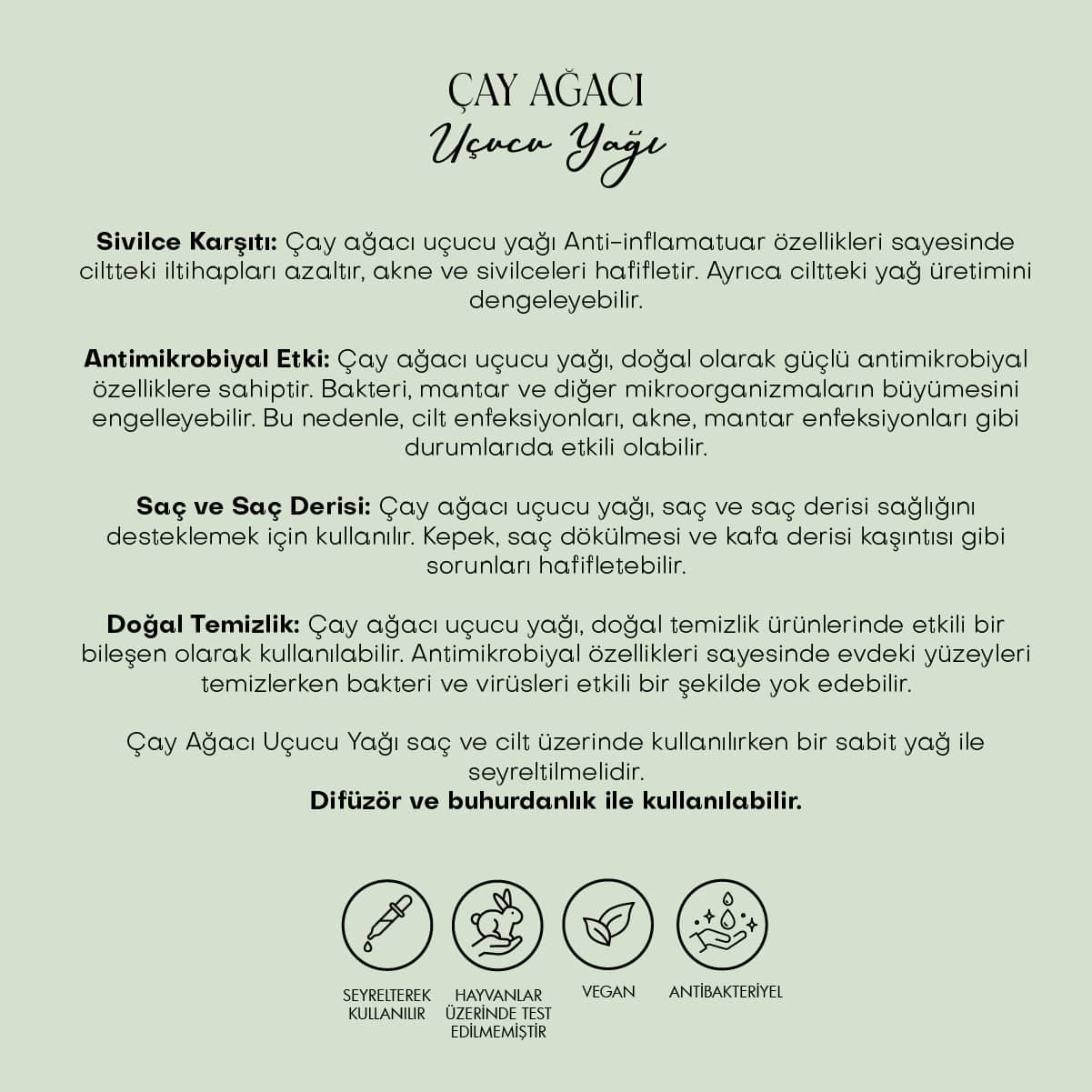Çay Ağacı Uçucu Yağı (10 ml)