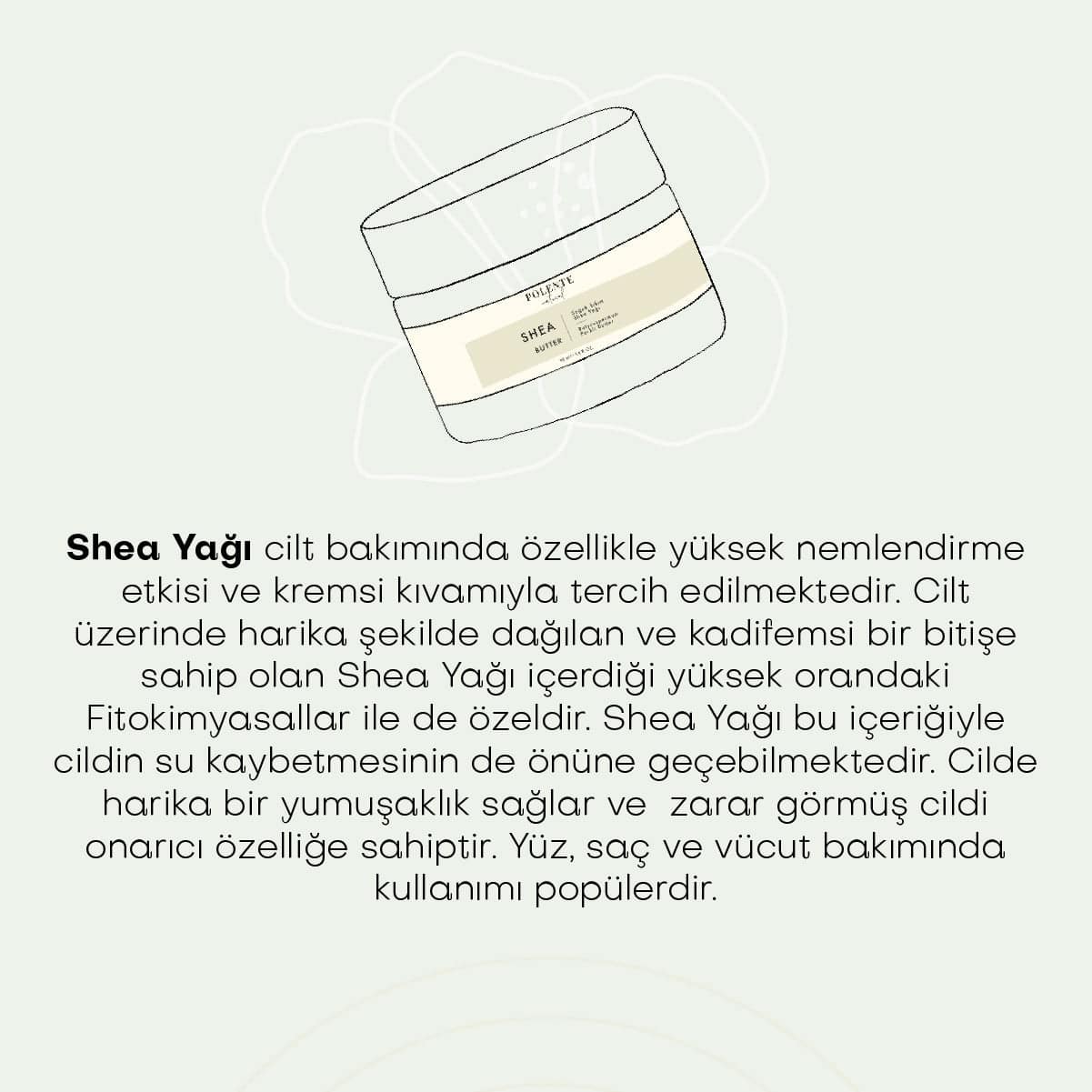 Shea Butter - Soğuk Sıkım (50 ml)