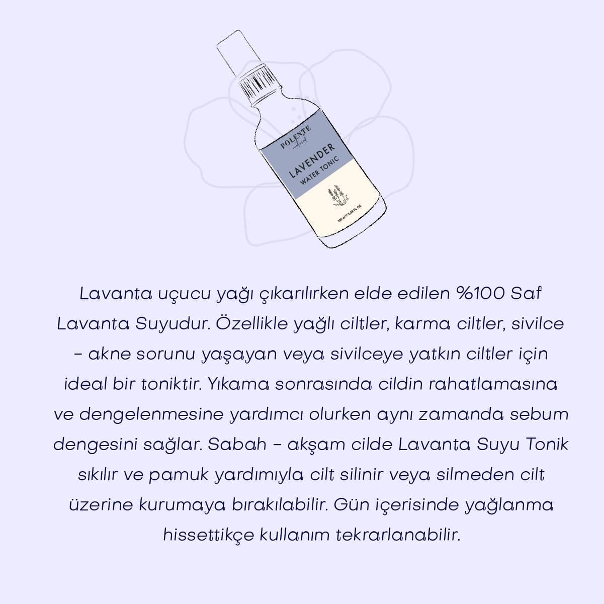 Lavanta Suyu - %100 Saf Hidorsol (100 ml)