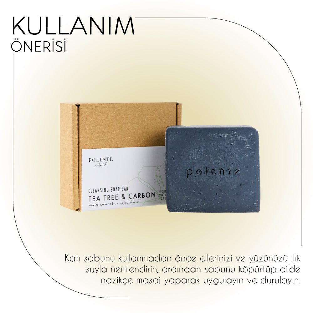 Çay Ağacı Sabunu - Cilt Temizleme Sabunu (110 gr)