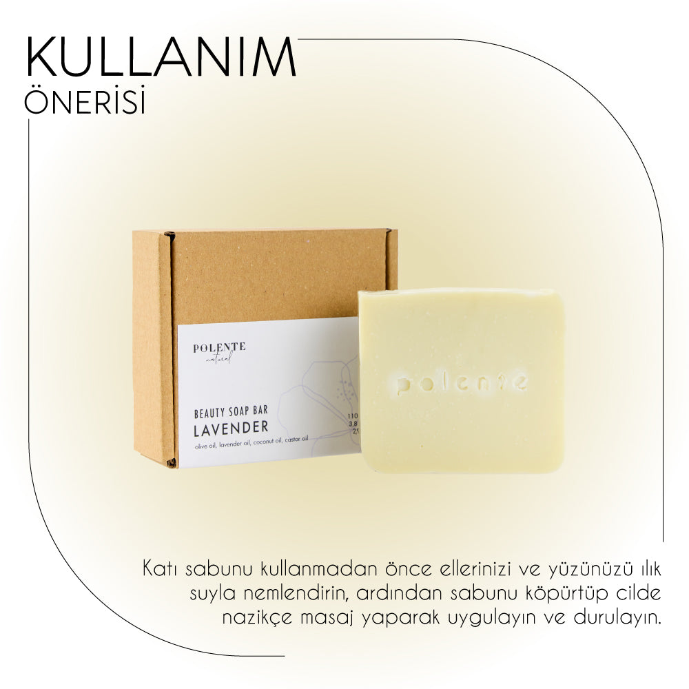 Lavanta Sabunu - Akne Karşıtı Yüz Bakımı