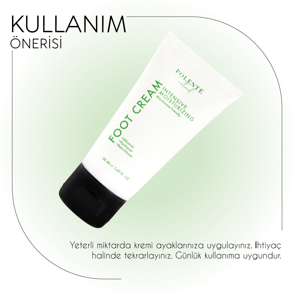 Nemlendirici Ayak Kremi - Prebiyotik Destekli (50 ml)