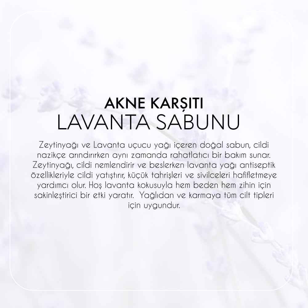 Lavanta Sabunu kalıp yüzeyi ve doku detayı
