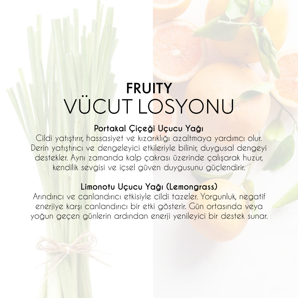 Vücut Losyonu- Portakal Çiçeği & Limon Otu (200 ml)