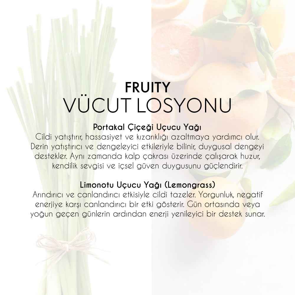 Vücut Losyonu- Portakal Çiçeği & Limon Otu (200 ml)