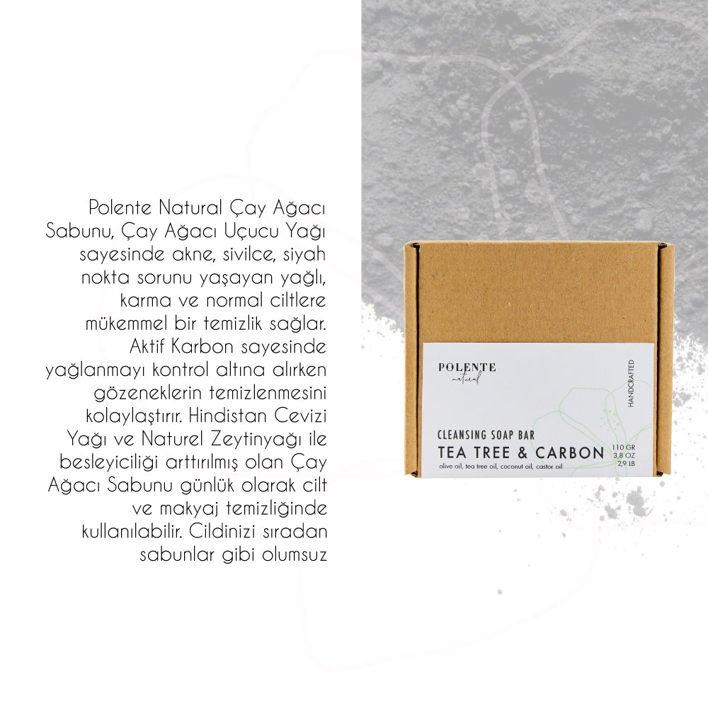 Çay Ağacı Sabunu - Cilt Temizleme Sabunu (110 gr)