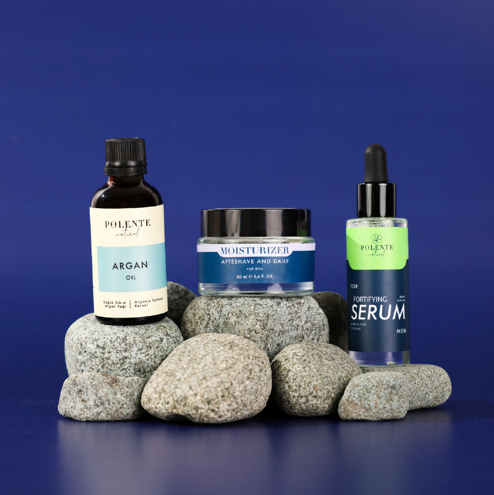 Men’s Beard Care Set -Tıraş ve Sakal 3&
