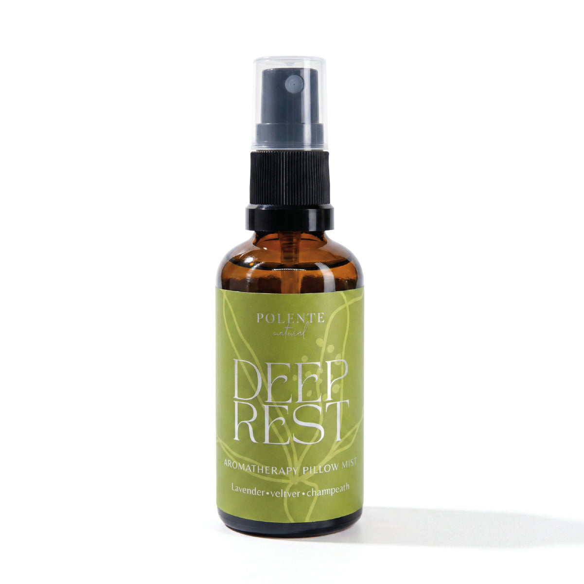Deep Rest Yastık ve Ortam Spreyi 50 ml — Lavanta, Bergamot ve Sedir sakinleştirici aromaterapik sprey