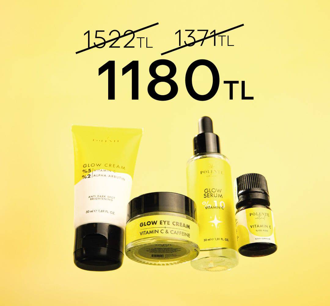 GLOW SERİSİ - C Vitamini İçeren Leke Karşıtı Bakım Seti