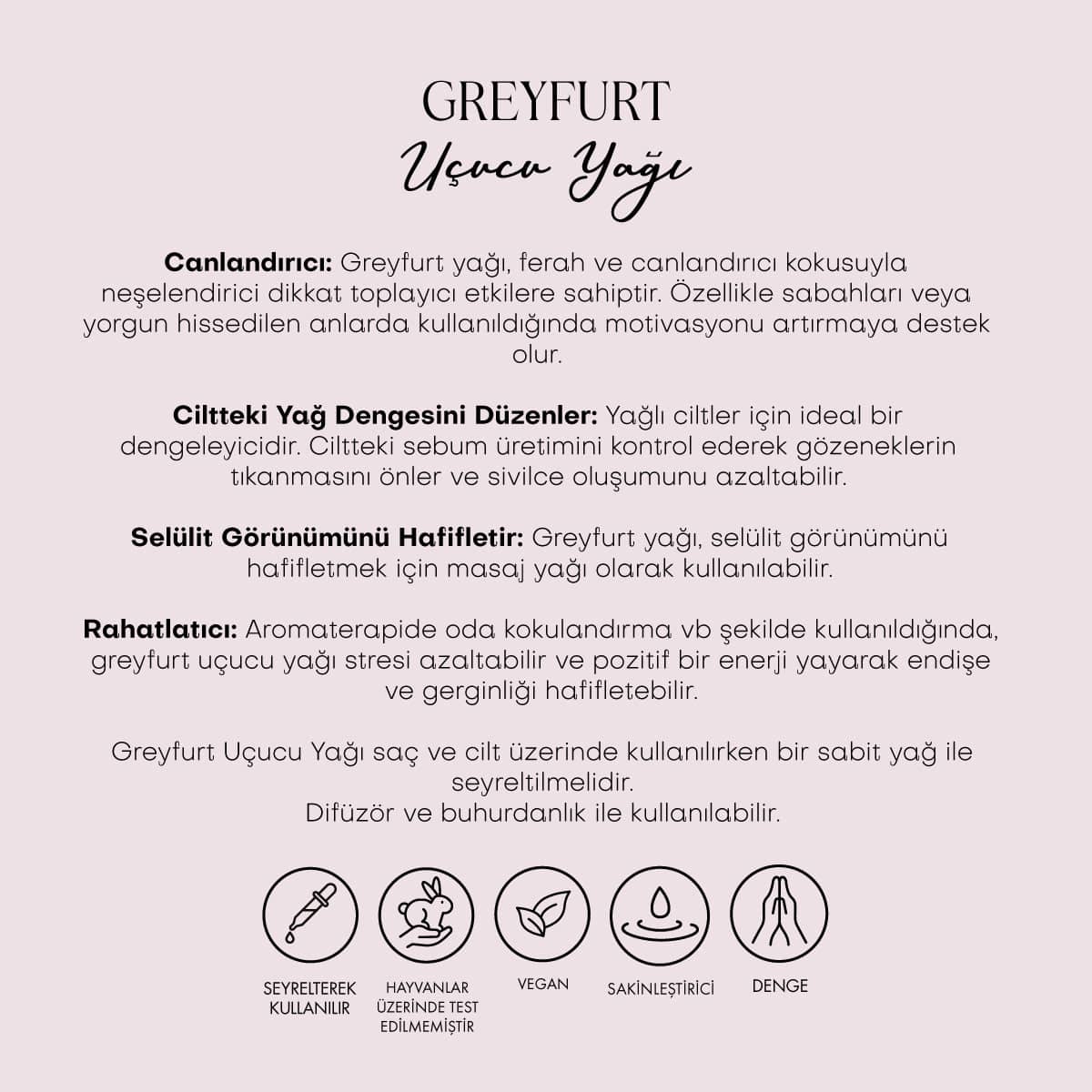 Greyfurt Uçucu Yağı (10 ml)
