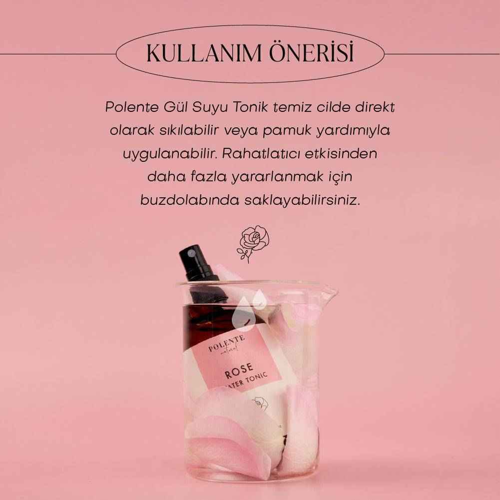 Gül Suyu - %100 Saf Hidorsol (100 ml)