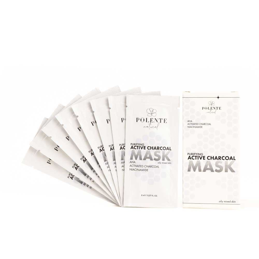 Aktif Karbonlu Arındırıcı Kil Maskesi (8 Adet x 8 ml)