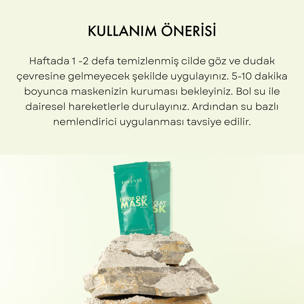 Spirulina Yosunlu Detoks Kil Maskesi (8 Adet x 8 ml)