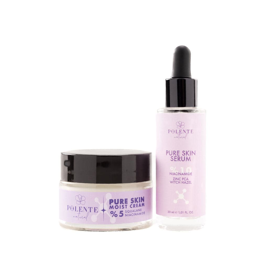 PURE SKIN SERİSİ - Akne, Gözenek, Siyah Nokta Karşıtı Bakım Seti