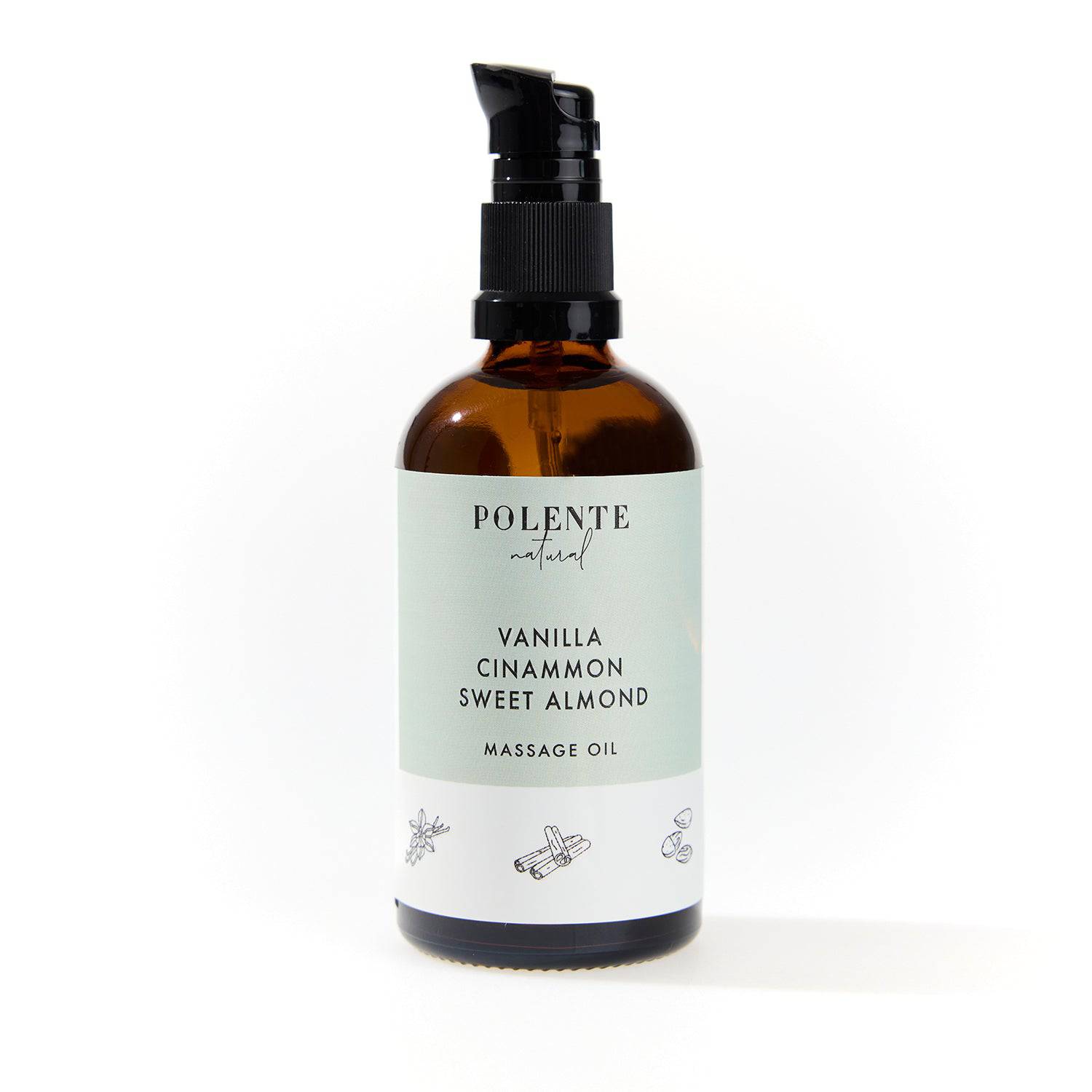 Cinnamon & Vanilla Energizing Massage Oil