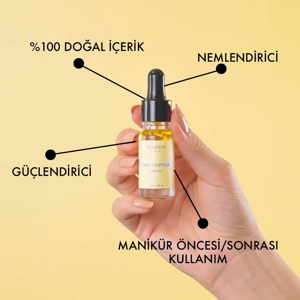 Tırnak & Kütikül Bakım Yağı - Besleyici, Güçlendirici (10 ml)