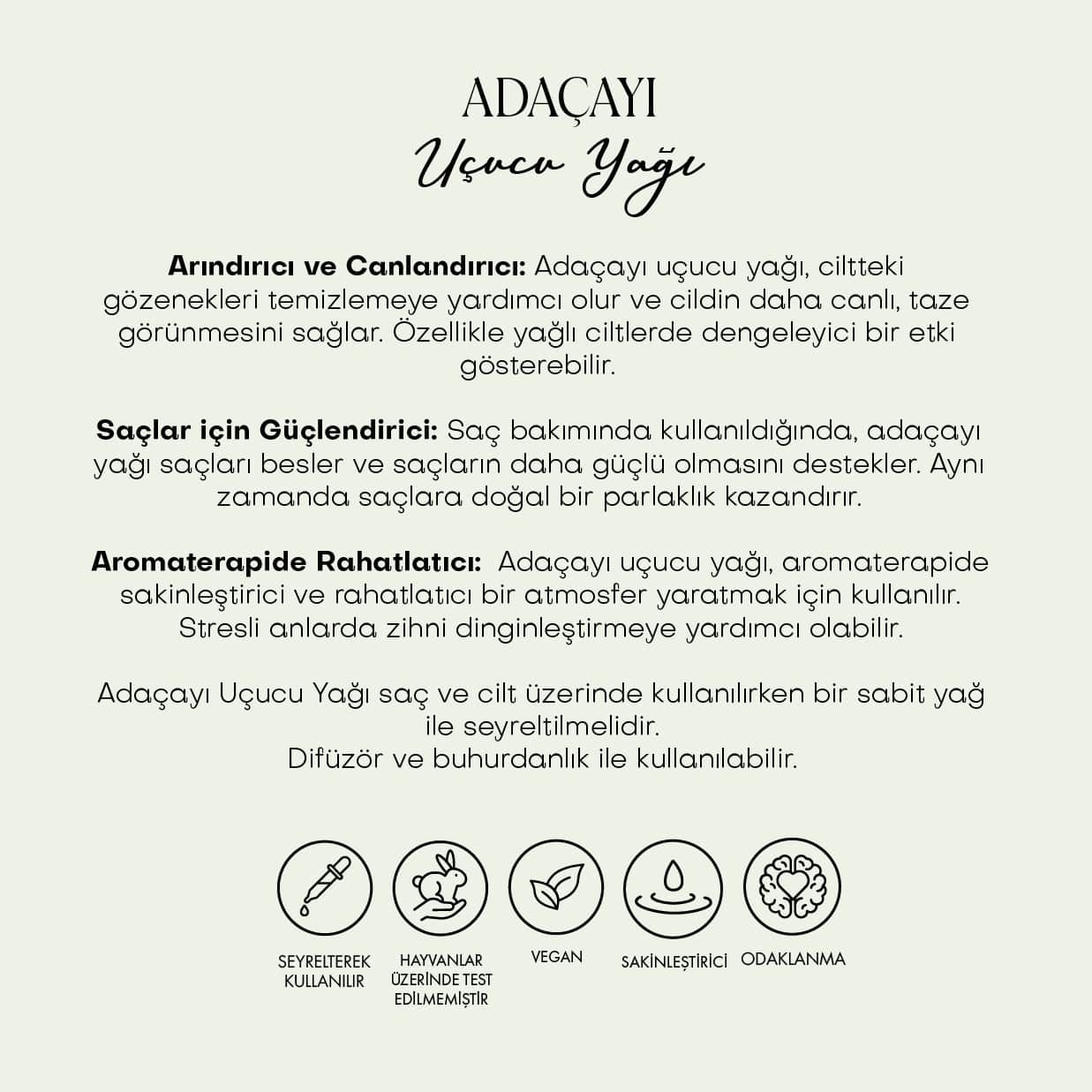 Adaçayı Uçucu Yağı (10 ml)
