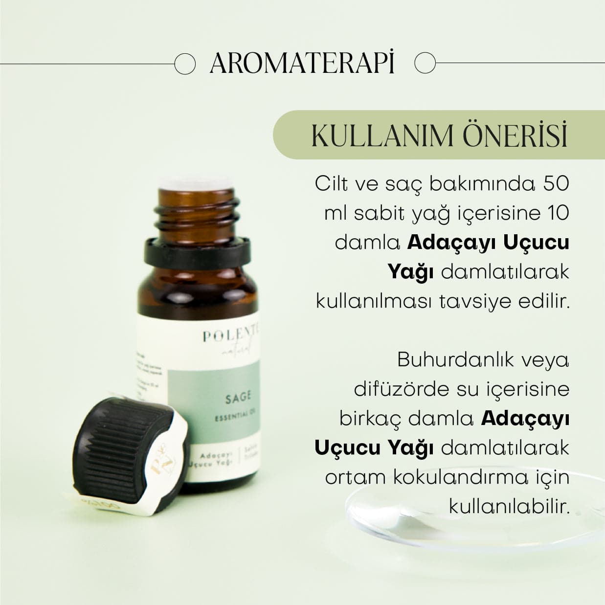 Adaçayı Uçucu Yağı (10 ml)