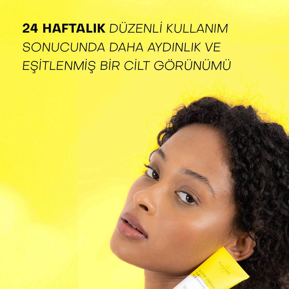 GLOW CREAM - Vitamin C & Arbutin İçeren Aydınlatıcı Leke Kremi (50 ml)