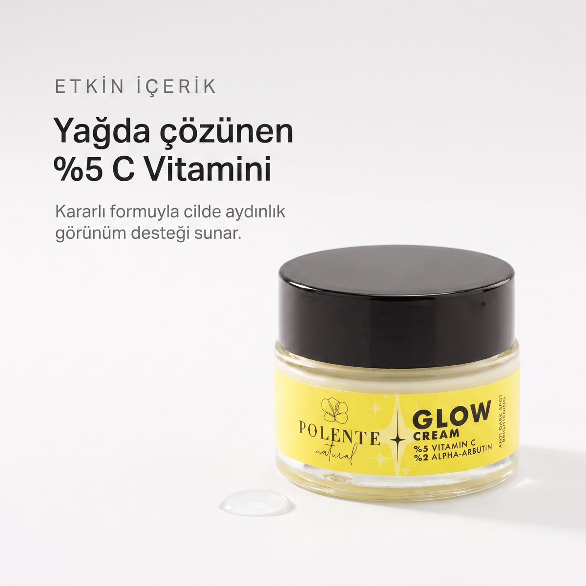 GLOW CREAM 50 ml — Yağda çözünen %5 C Vitamini