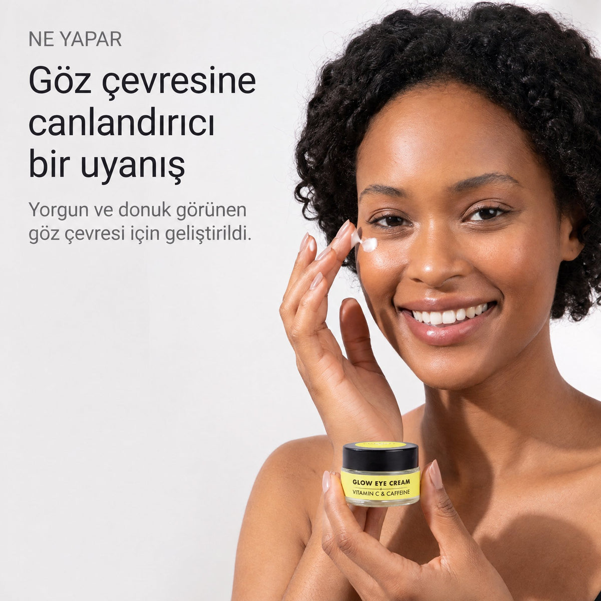 GLOW EYE CREAM 20 ml — Göz çevresine canlandırıcı bir uyanış