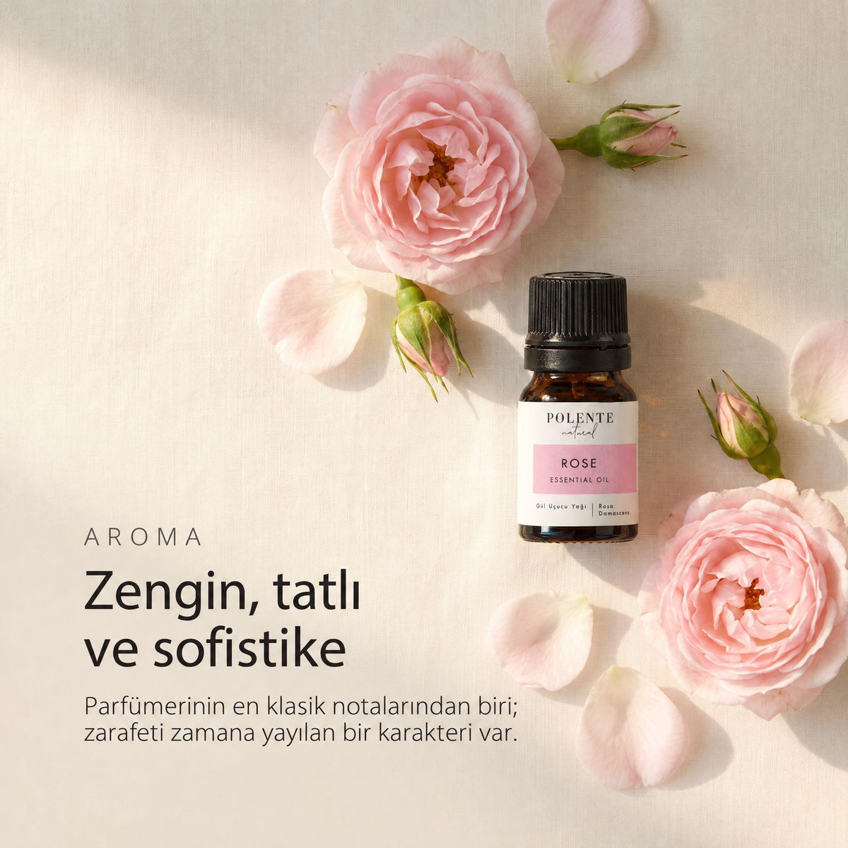 GÜL UÇUCU YAĞI 2,5 ml — zengin, tatlı ve sofistike çiçeksi aroma