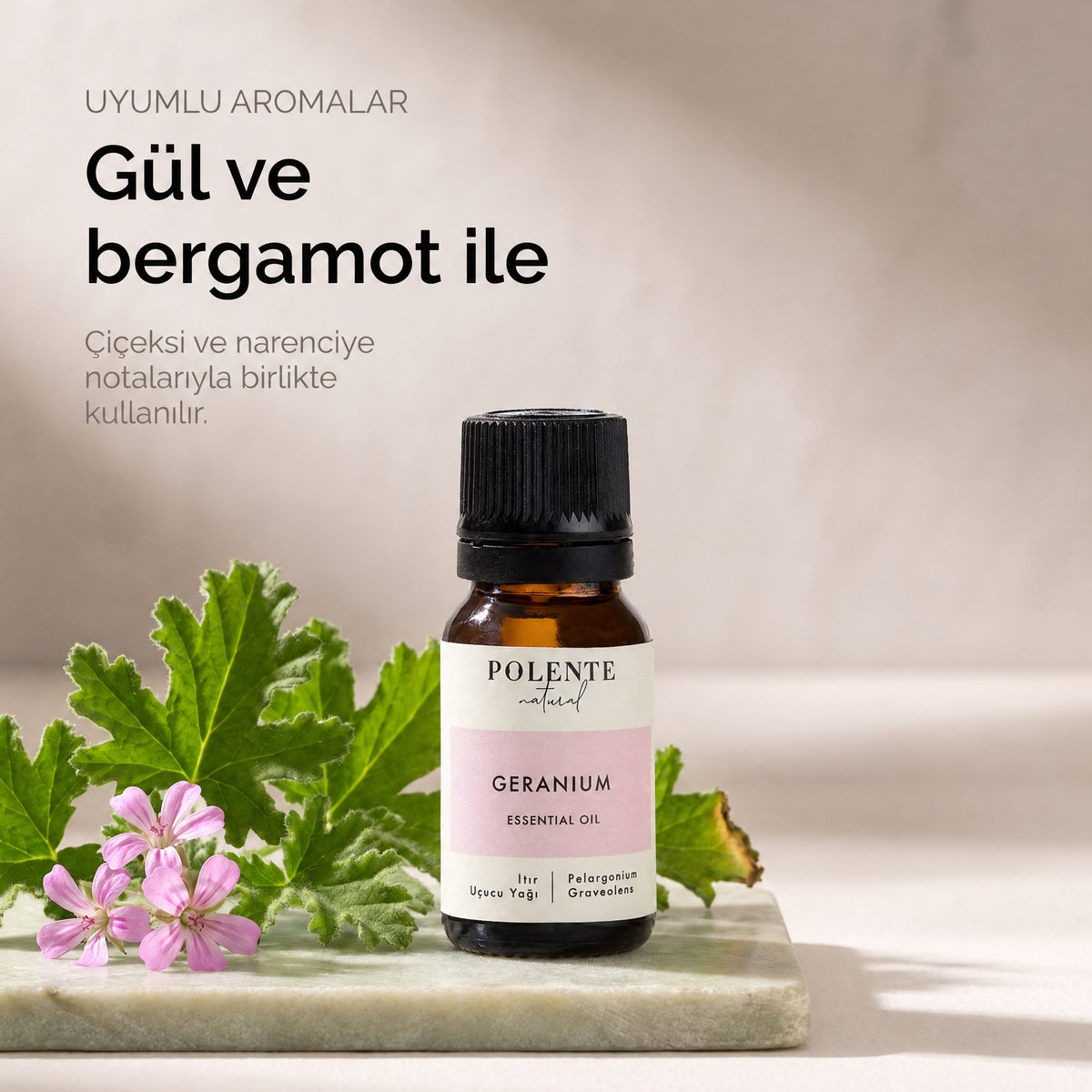 Itır Uçucu Yağı 10 ml — gül ve bergamot ile uyumlu aromalar