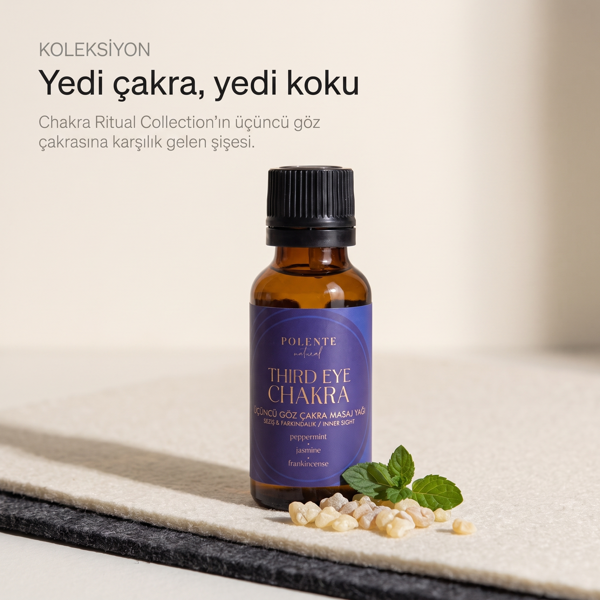 Üçüncü Göz Çakra Yağı 20 ml — Chakra Ritual Collection&