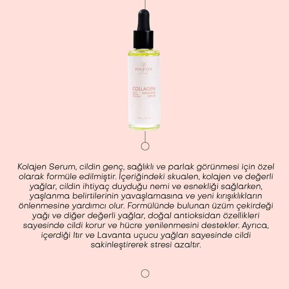 Kolajen Serum kutu arkası ve kullanım talimatları