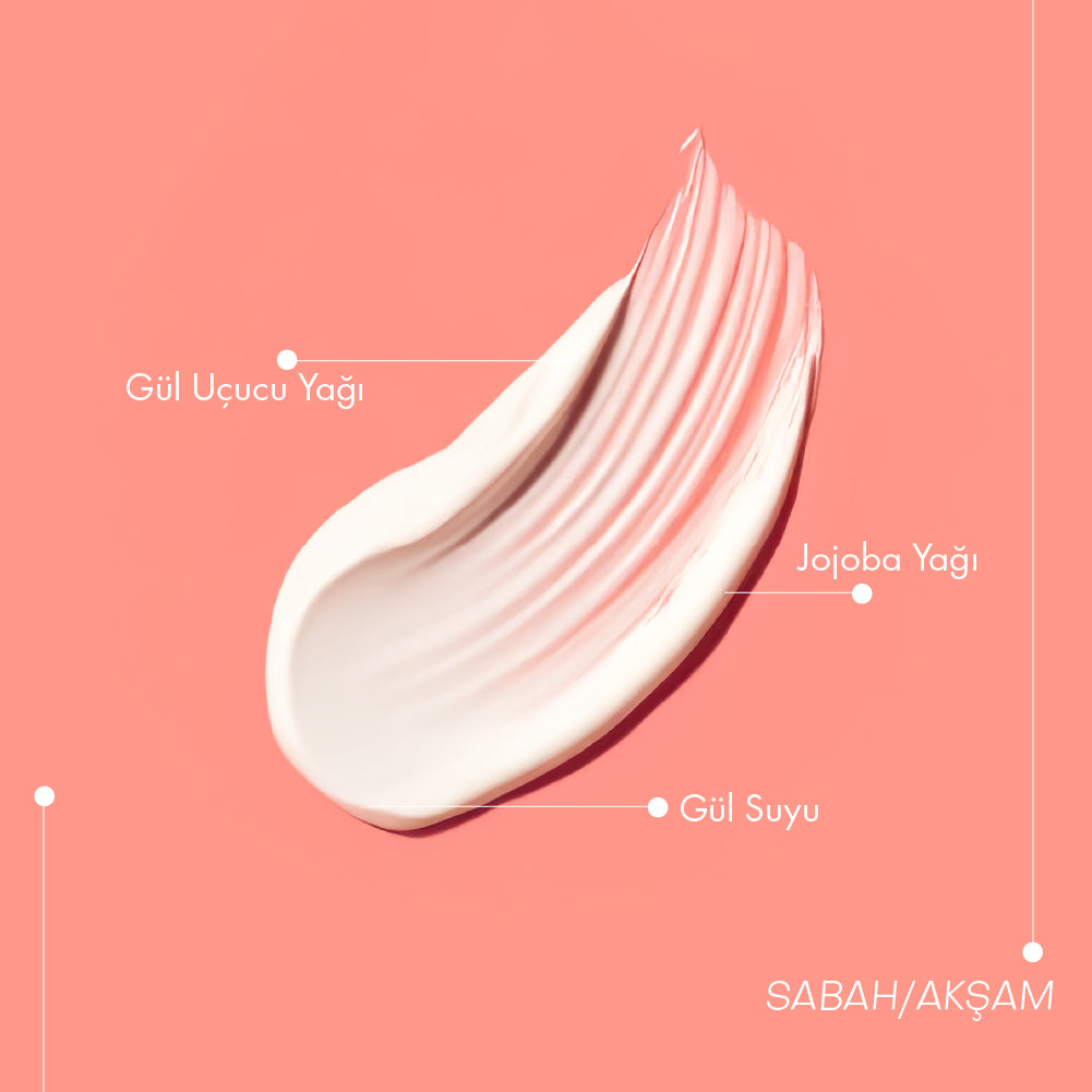 Gül Canlandırıcı Yüz Kremi (50 ml)