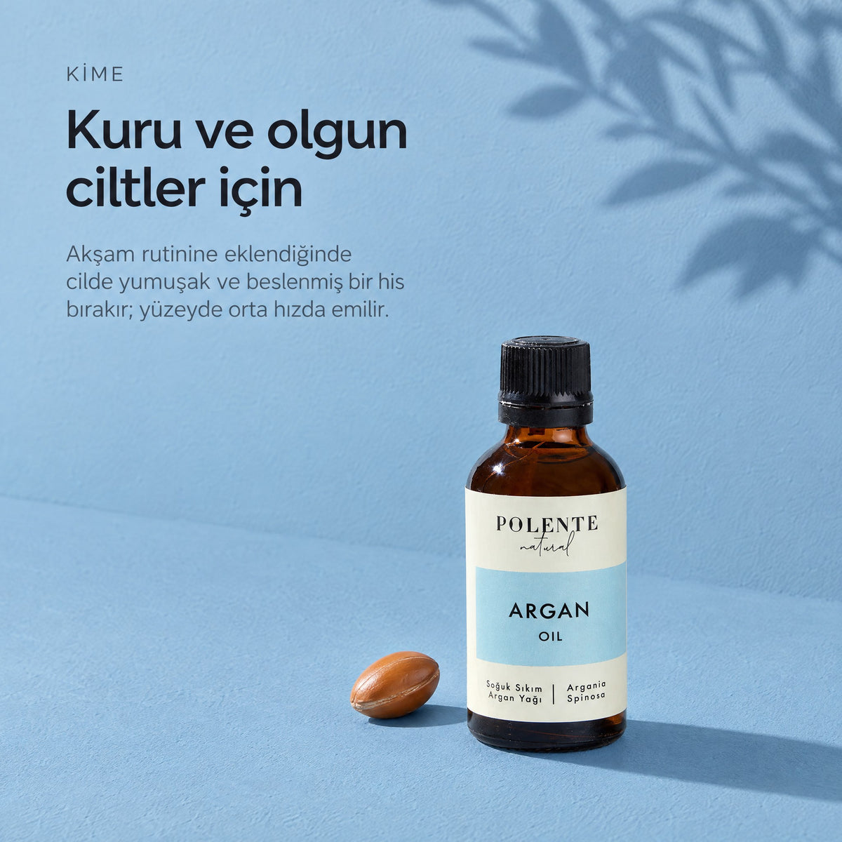 Argan Yağı 50 ml — kuru ve olgun ciltler için