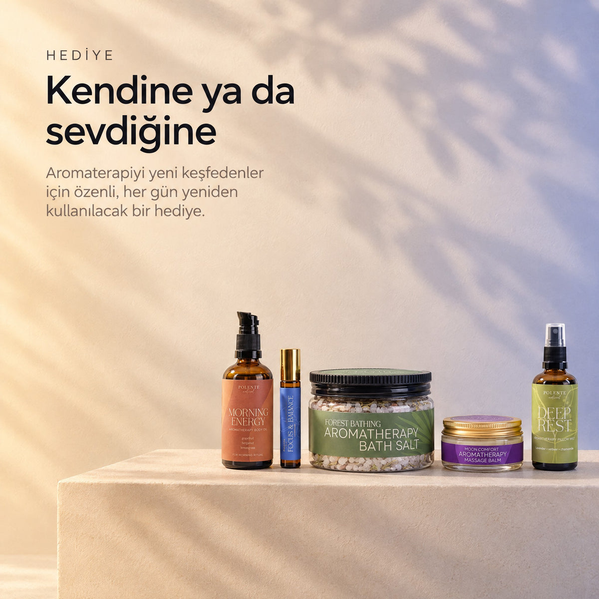 Duyusal Bakım Seti — kendine ya da sevdiğine