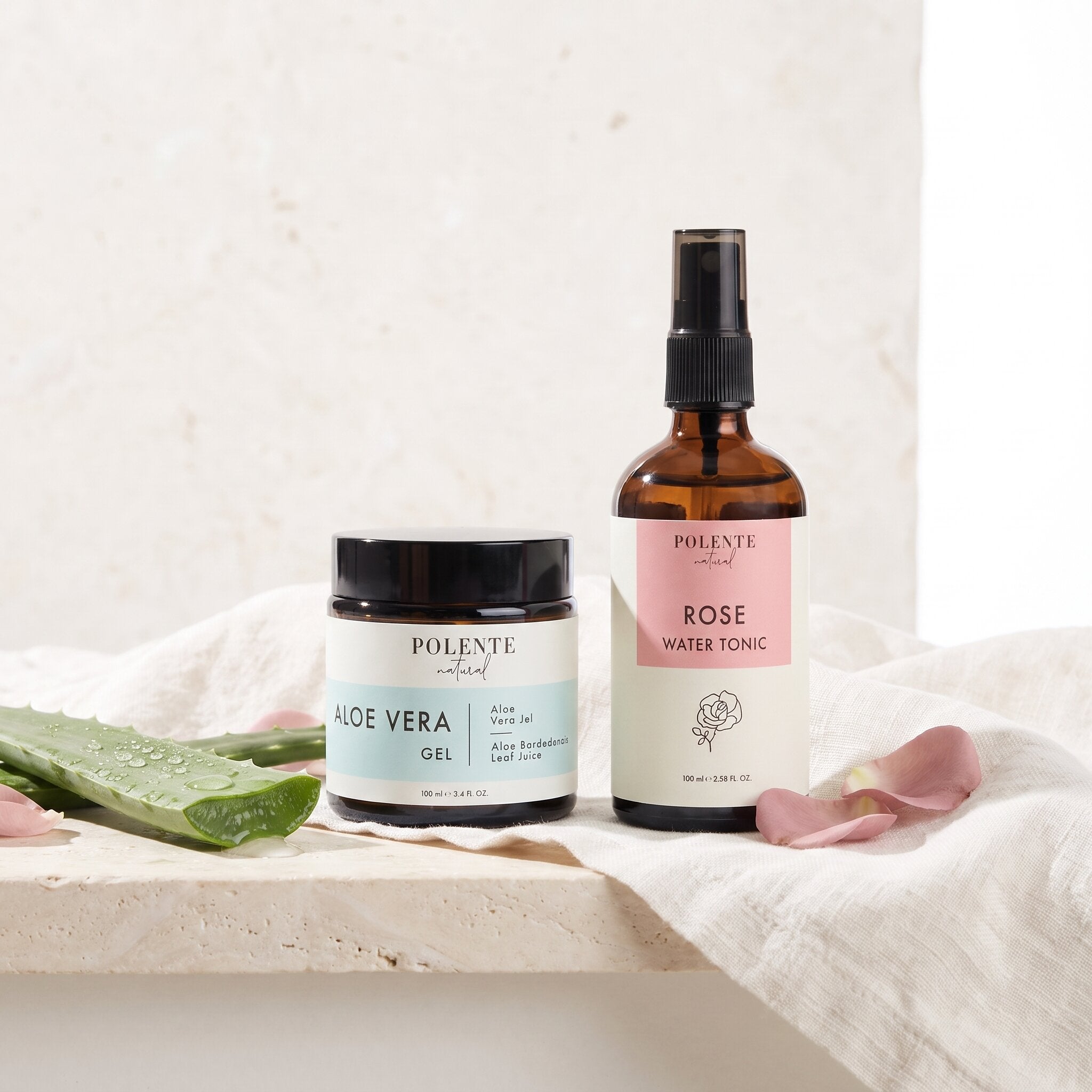 Aloe Vera Jel & Gül Suyu 2&