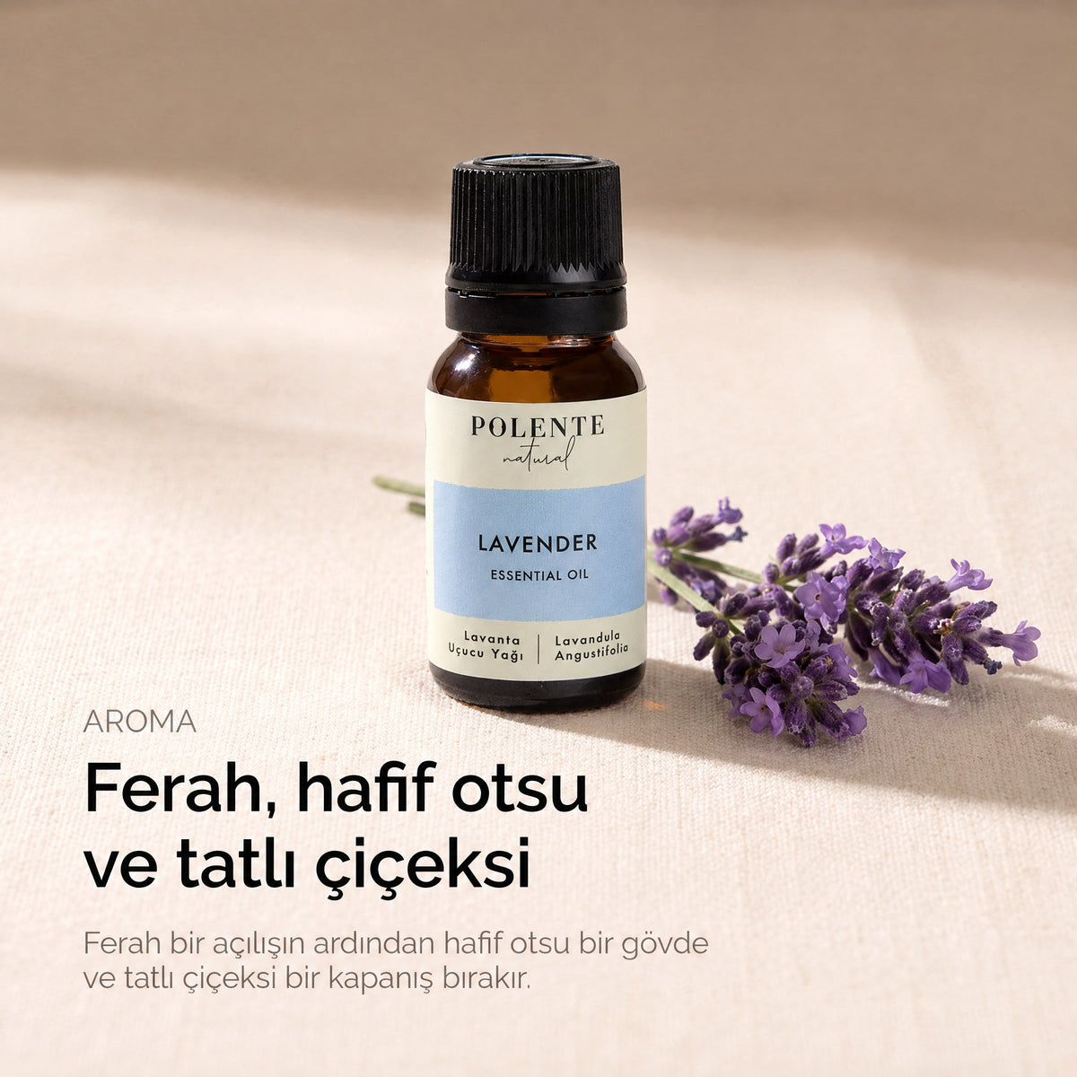 Ferah, hafif otsu ve tatlı çiçeksi