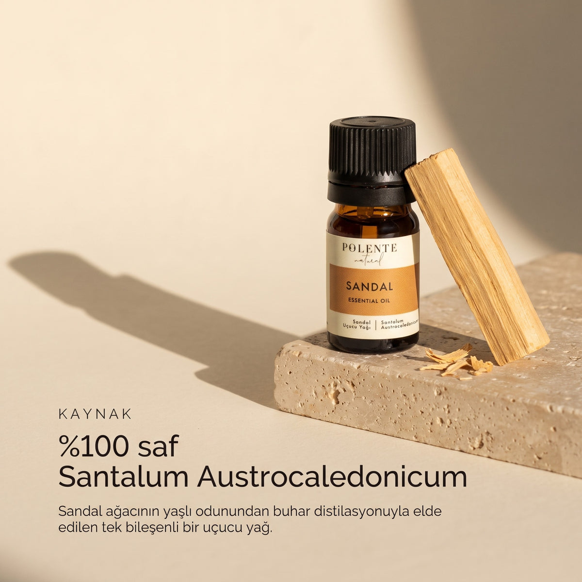 %100 saf Santalum Austrocaledonicum sandal uçucu yağı