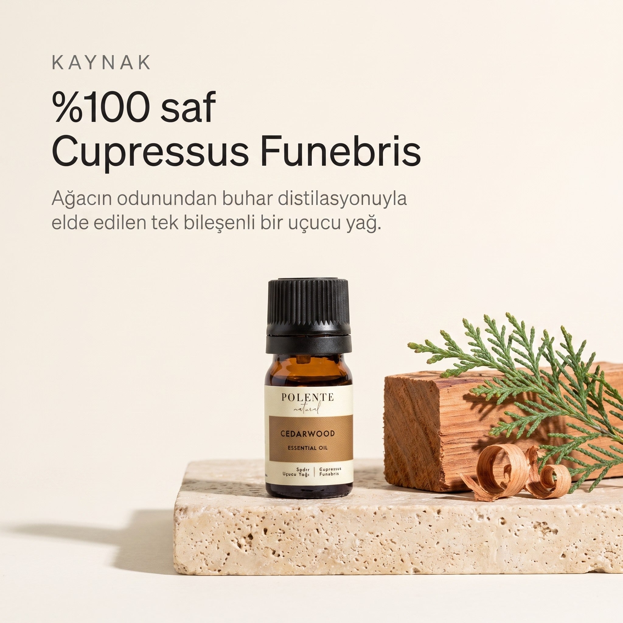 %100 saf Cupressus Funebris sedir uçucu yağı