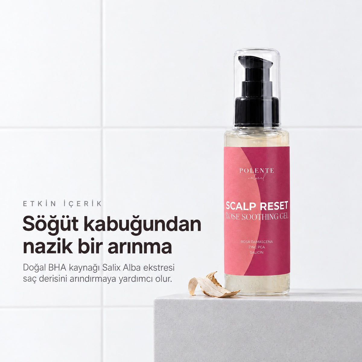 Scalp Reset Saç Derisi Jeli 100 ml — söğüt kabuğu ekstresi ile nazik arınma