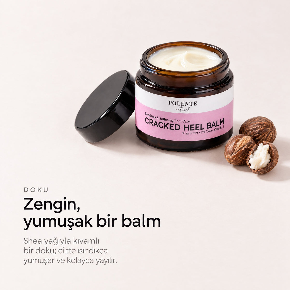 Cracked Heel Balm Topuk Balmı 50 ml — Zengin, yumuşak bir balm