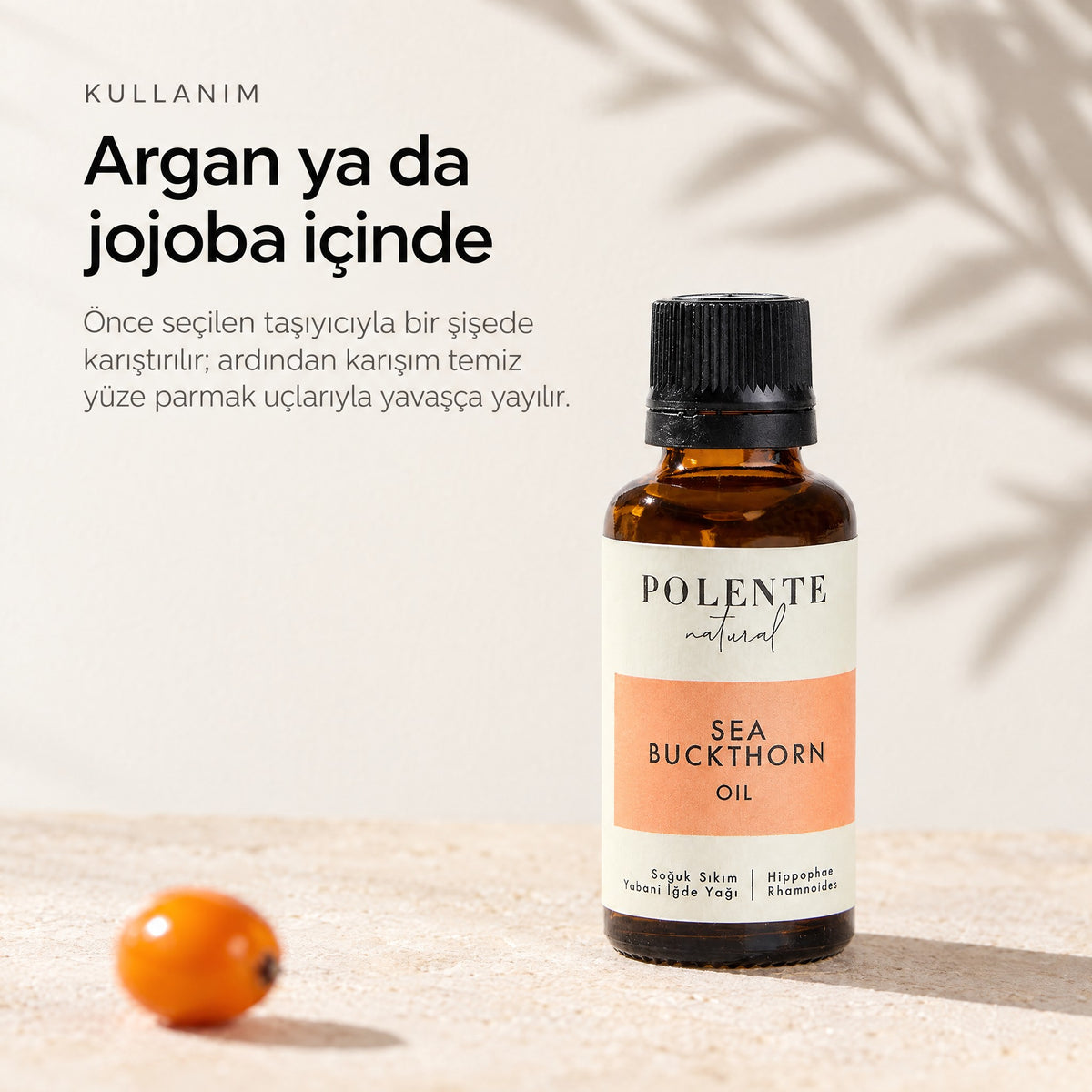 Yabani İğde Yağı 30 ml — argan ya da jojoba içinde kullanım