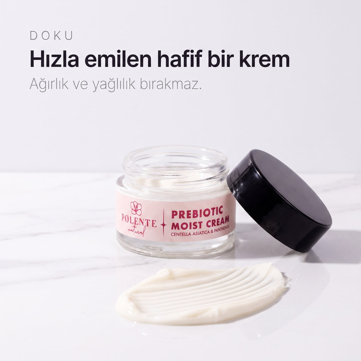 PREBIOTIC MOIST CREAM 50 ml — hızla emilen hafif krem dokusu