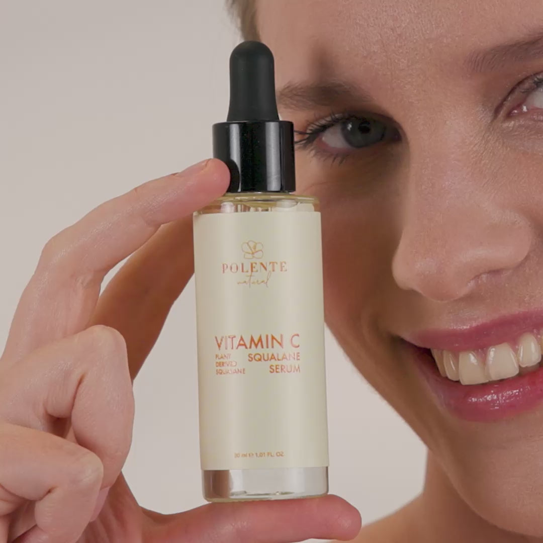 C VİTAMİN & SQUALANE SERUM - Aydınlatıcı Leke Serumu (C Vitamini Kompleksi) (30 ml)