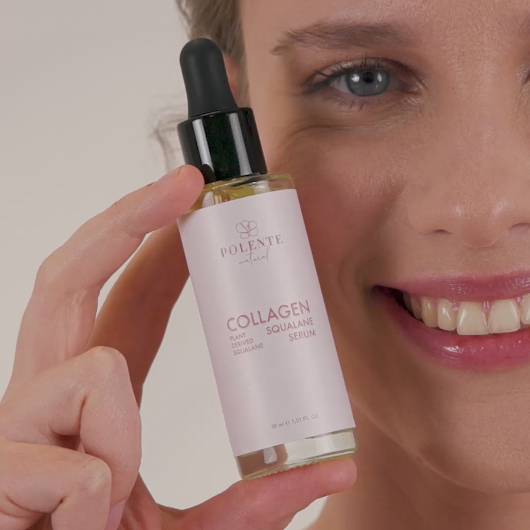 COLLAGEN & SQUALANE SERUM - Kırışıklık Karşıtı Kolajen Serum (30 ml)