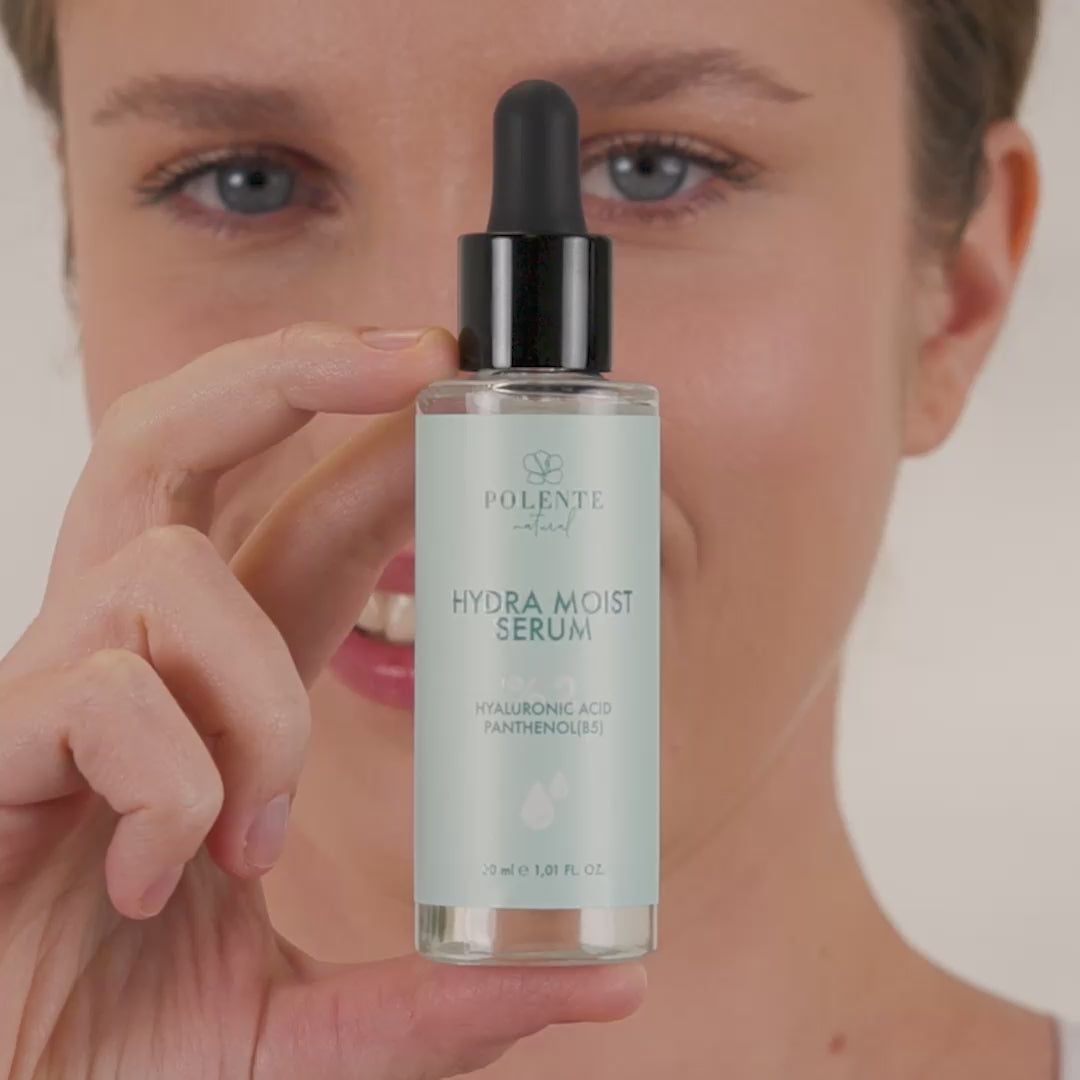 HYDRA MOIST SERUM - 2% гиалуроновой кислоты, пантенол, увлажняющая сыворотка для упругости кожи (30 мл)
