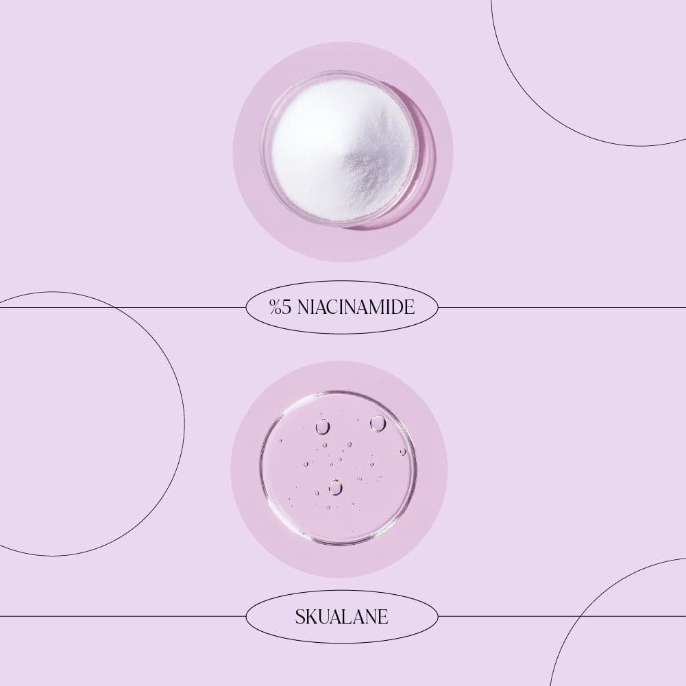 PURE SKIN MOIST CREAM -  %5 Niacinamide İçeren Nemlendirici Krem (50 ml)