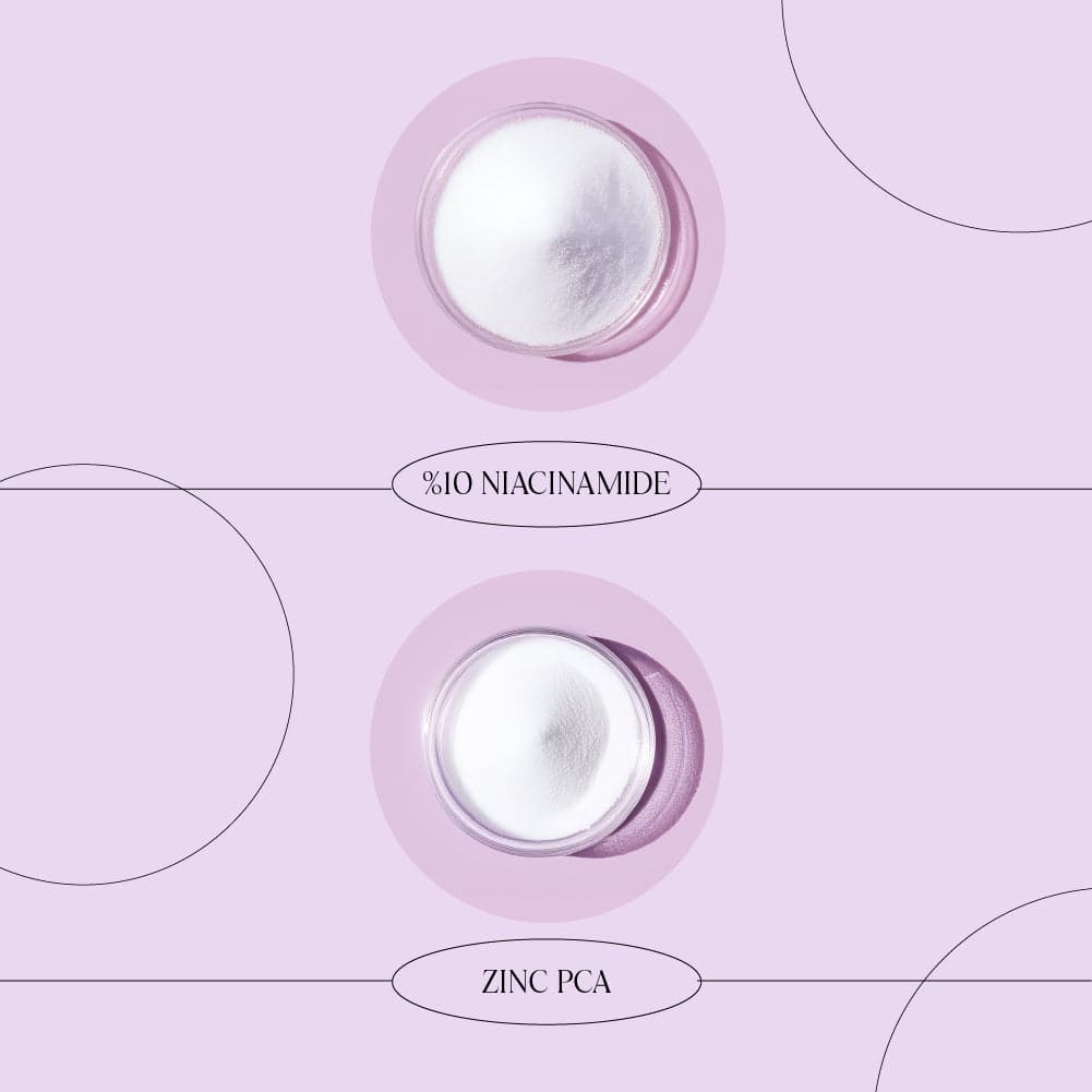 PURE SKIN SERUM - %10 Niacinamide Akne, Siyah Nokta, Gözenek Karşıtı Serum (30 ml)