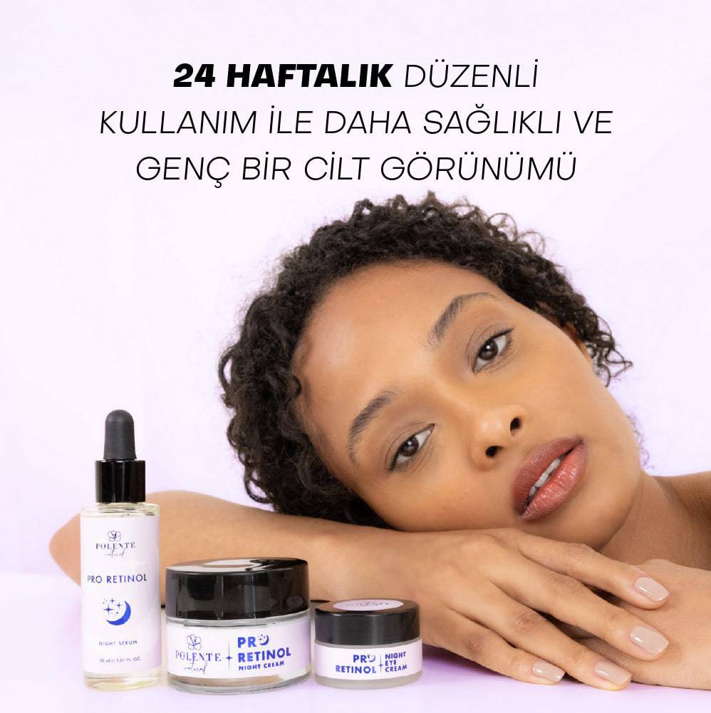 PRO RETİNOL NIGHT CREAM- Retinol İçeren Yaşlanma Karşıtı Gece Bakım Kremi (50 ml)