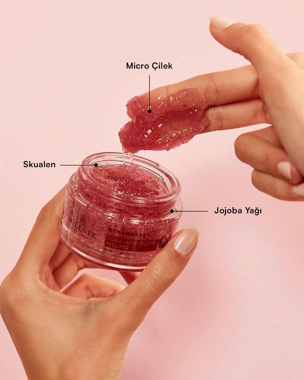 Squalane Canlandırıcı Peeling- Işıltı Etkili (50 ml)